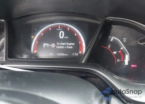 2019 Honda Civic Si z USA, uszkodzony, nr VIN 2HGFC1E5XKH706629